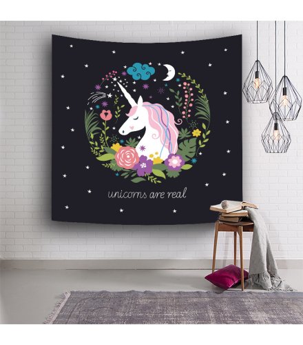 WC007 - Unicorn Wall Tapestry 